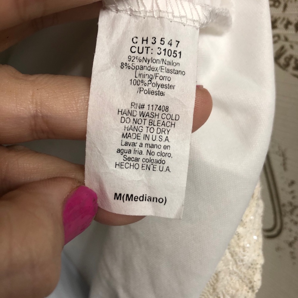 NWT Ivory Sparkling Blouse - Picture 6 of 9